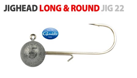 SPRO Long &amp; Round Jighead Maat 1