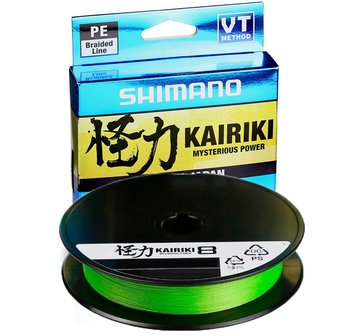 Shimano Kairiki SX 8 PE Braid Mantis Green 150 meter