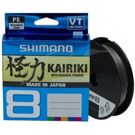 Shimano Kairiki SX 8 PE Braid Steel Grey 150 meter