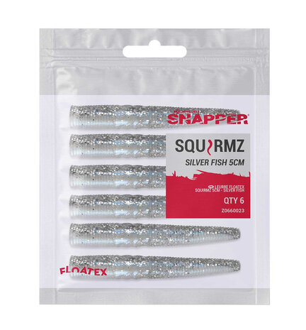 Korum Snapper Floatex Squirmz 7,5 centimeter